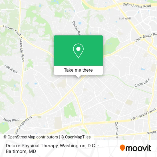 Deluxe Physical Therapy map