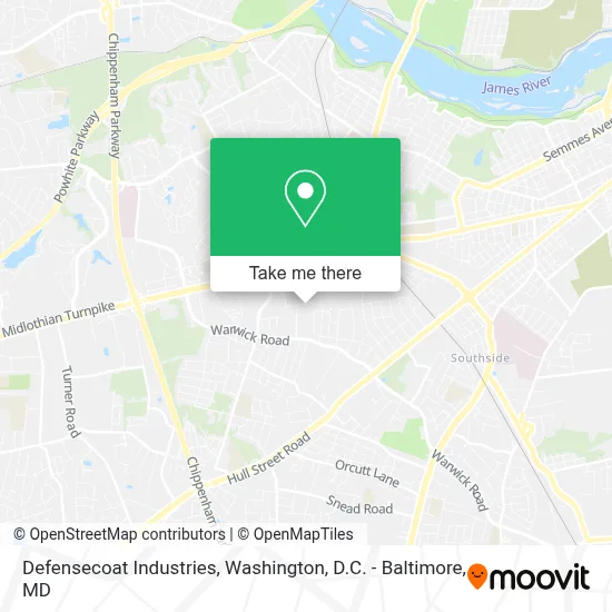 Defensecoat Industries map