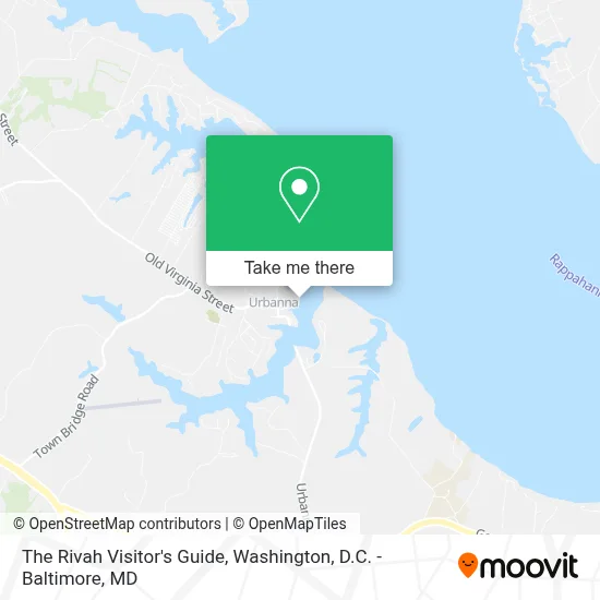 The Rivah Visitor's Guide map
