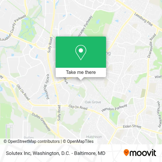 Solutex Inc map