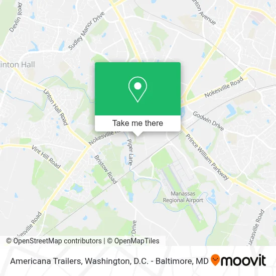 Americana Trailers map