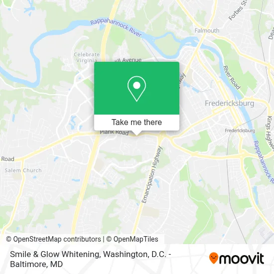 Smile & Glow Whitening map