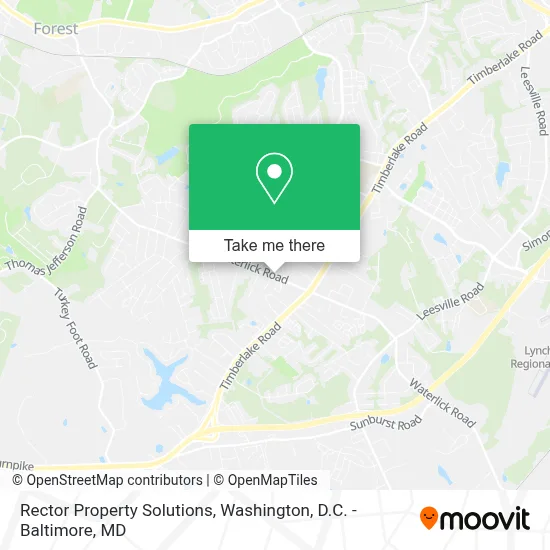 Rector Property Solutions map