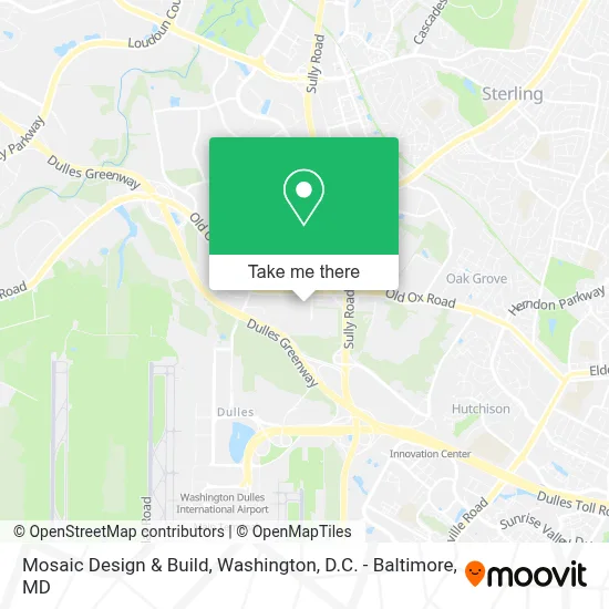 Mosaic Design & Build map