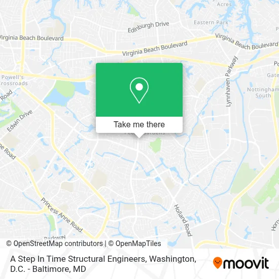 A Step In Time Structural Engineers map