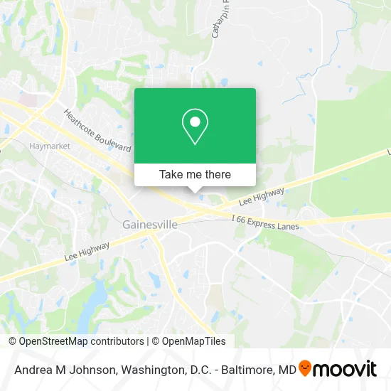 Andrea M Johnson map