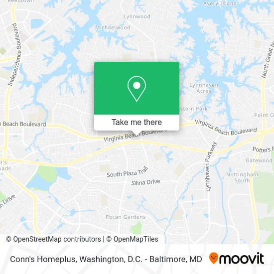 Conn's Homeplus map