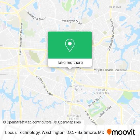 Locus Technology map