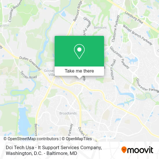 Dci Tech Usa - It Support Services Company map