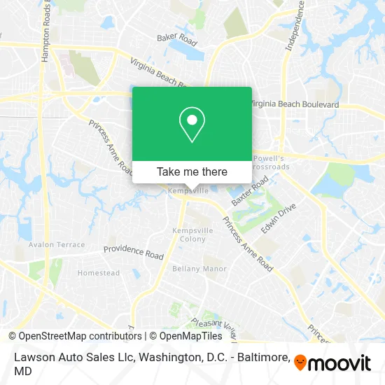 Lawson Auto Sales Llc map