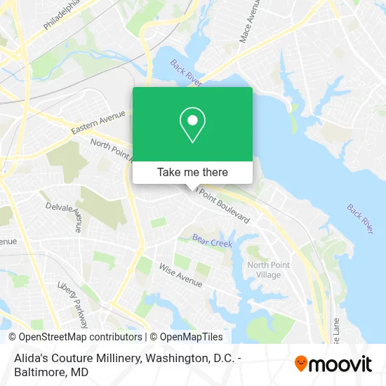 Alida's Couture Millinery map