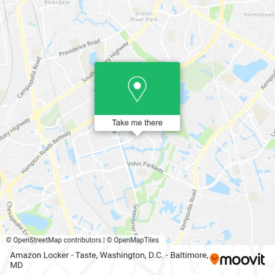 Amazon Locker - Taste map
