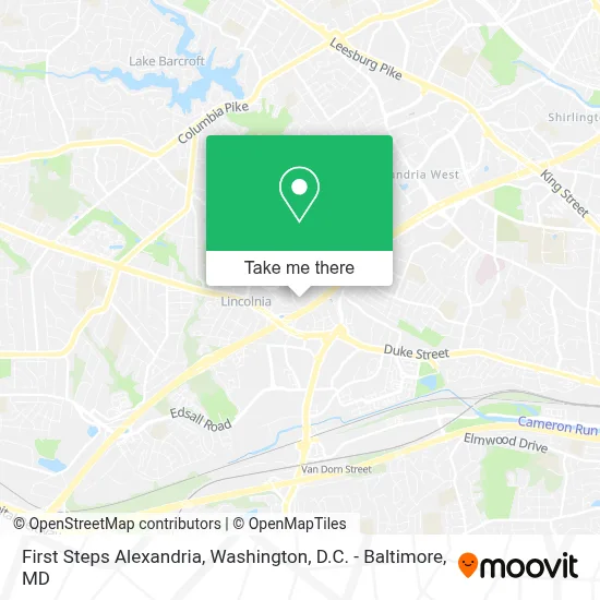 First Steps Alexandria map
