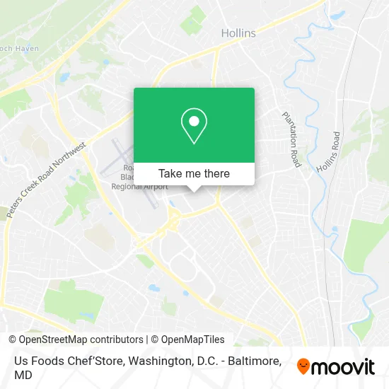 Us Foods Chef’Store map