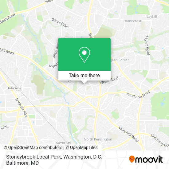 Stoneybrook Local Park map