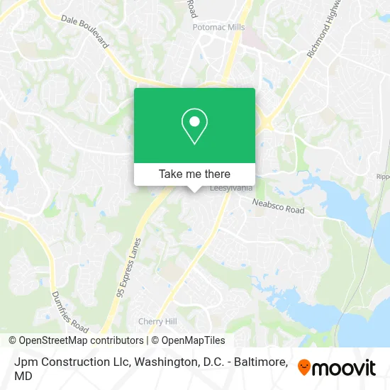Jpm Construction Llc map