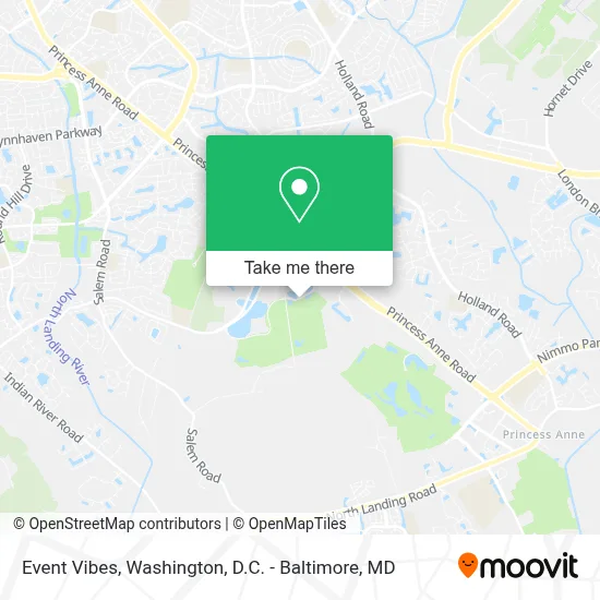 Event Vibes map