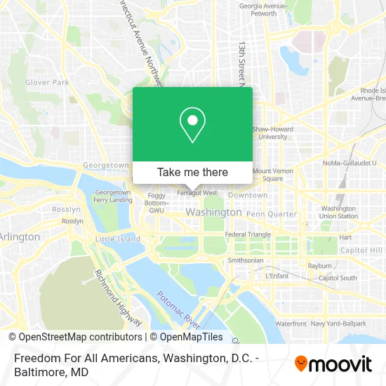 Freedom For All Americans map