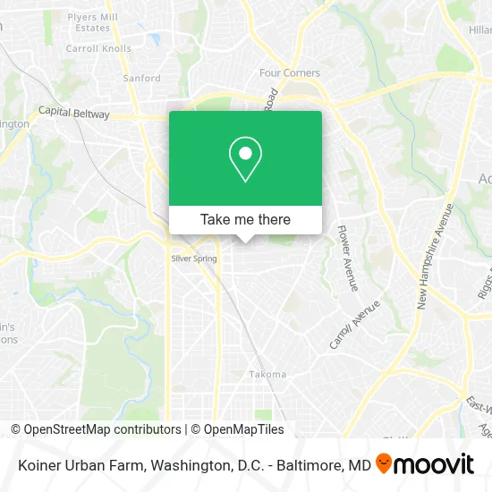 Koiner Urban Farm map