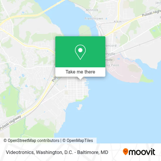 Videotronics map