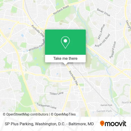 SP Plus Parking map