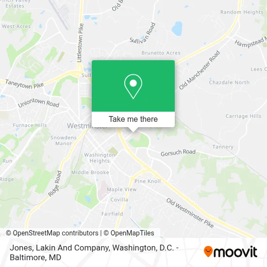 Jones, Lakin And Company map