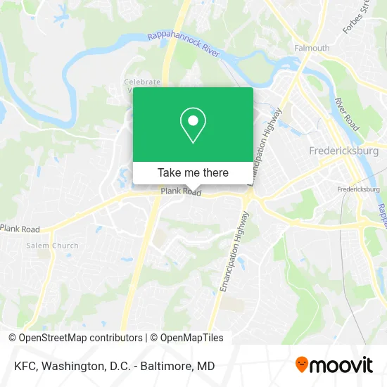 Kfc map