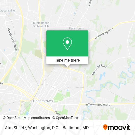 Atm Sheetz map