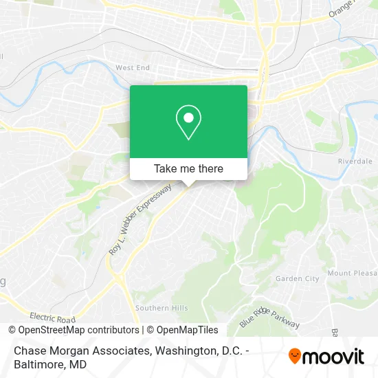 Chase Morgan Associates map