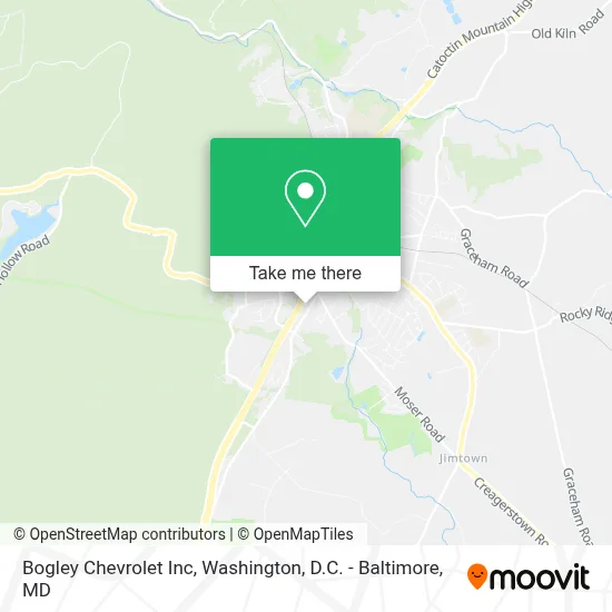 Bogley Chevrolet Inc map