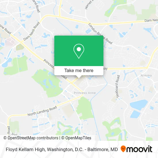Floyd Kellam High map