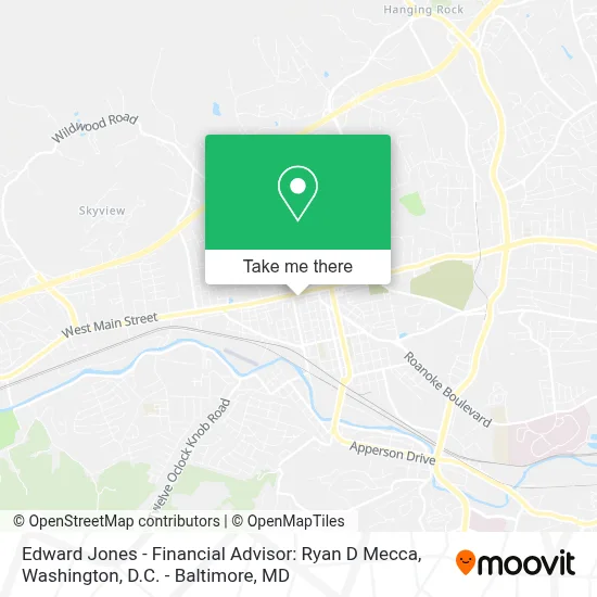 Edward Jones - Financial Advisor: Ryan D Mecca map