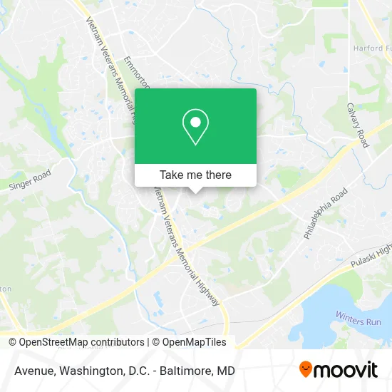 Avenue map
