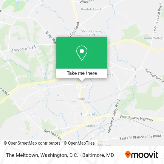The Meltdown map