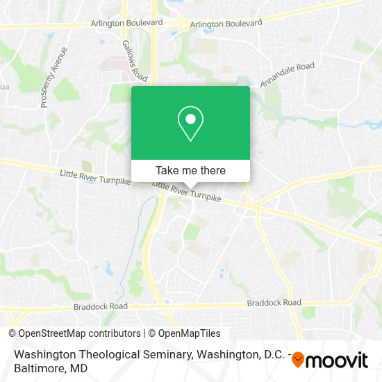 Washington Theological Seminary map