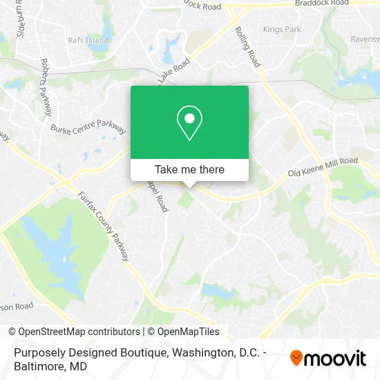 Purposely Designed Boutique map