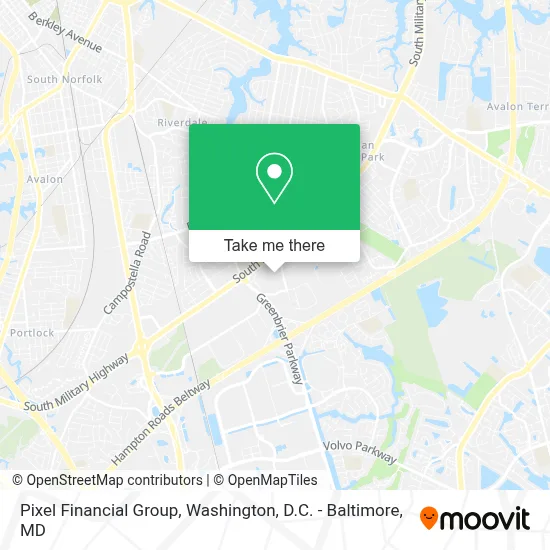 Pixel Financial Group map