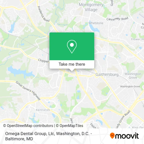 Omega Dental Group, Llc map