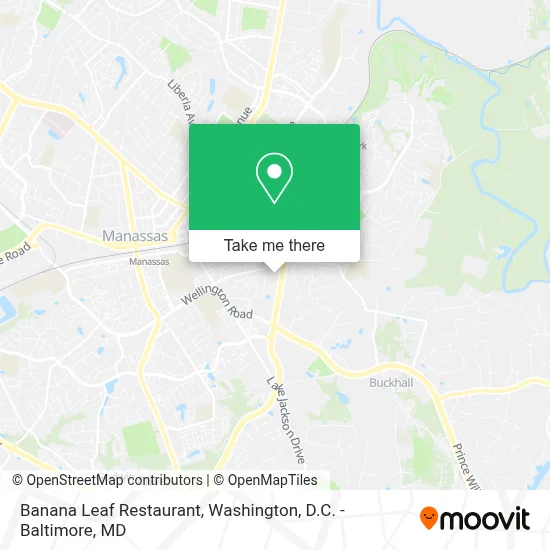 Banana Leaf Restaurant map