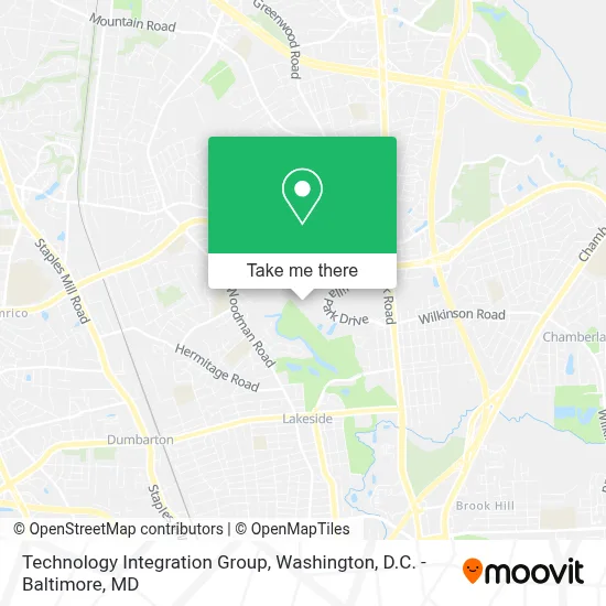 Technology Integration Group map