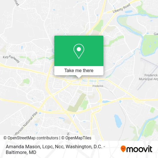 Amanda Mason, Lcpc, Ncc map