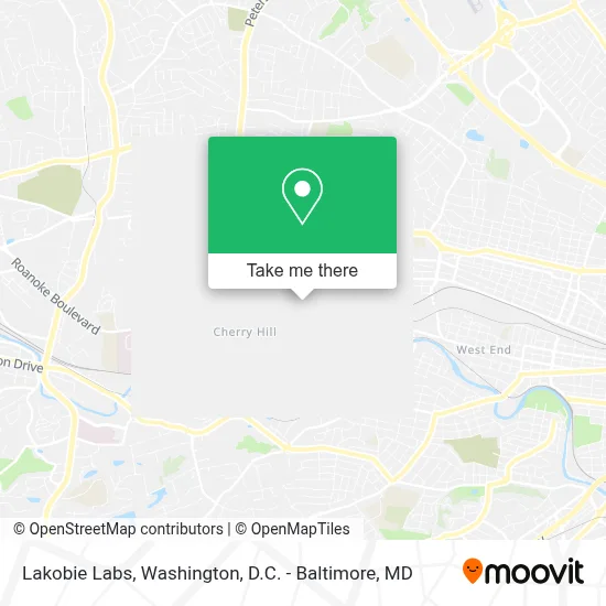 Lakobie Labs map