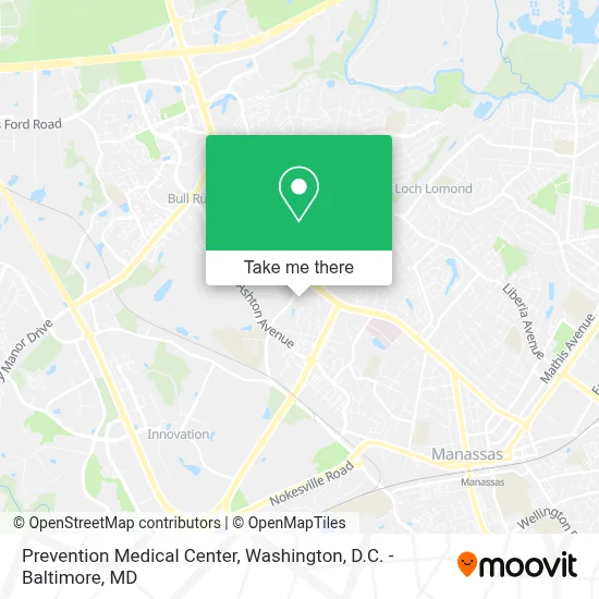 Prevention Medical Center map