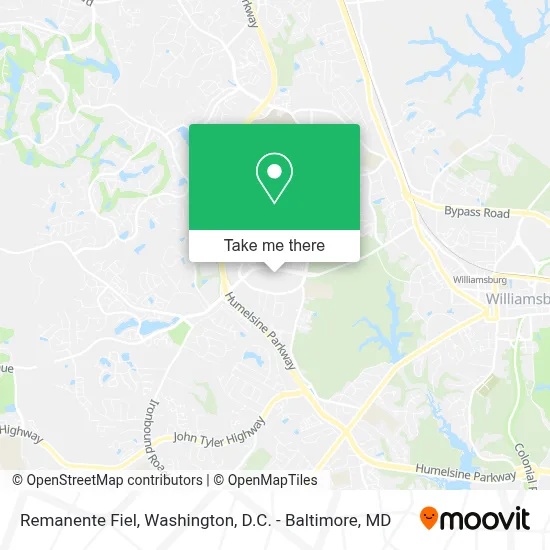 Remanente Fiel map