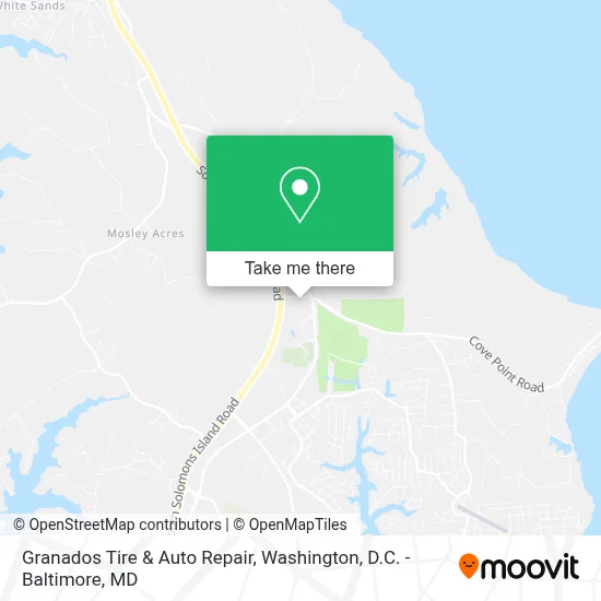 Granados Tire & Auto Repair map