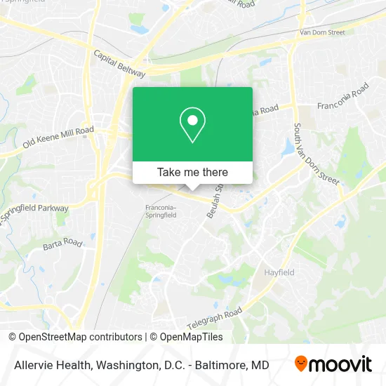 Allervie Health map