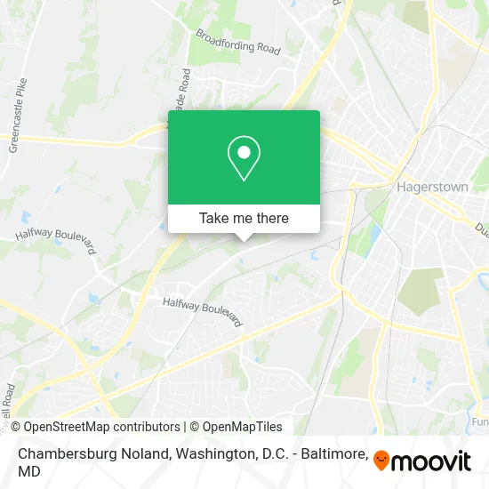 Chambersburg Noland map