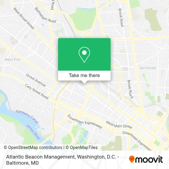 Atlantic Beacon Management map