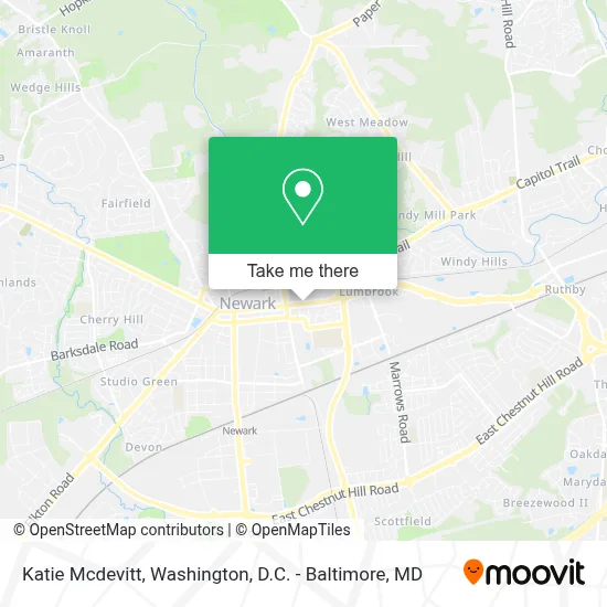 Katie Mcdevitt map