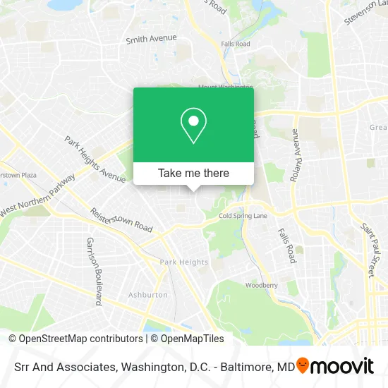 Srr And Associates map